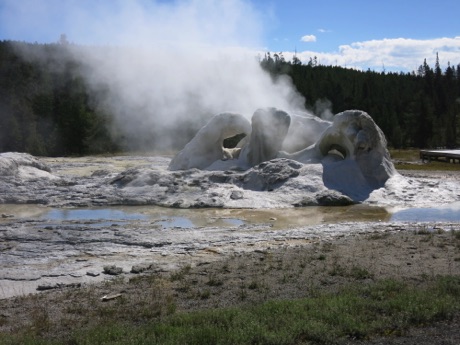 Grotto Geyser, Old Faithful Basin